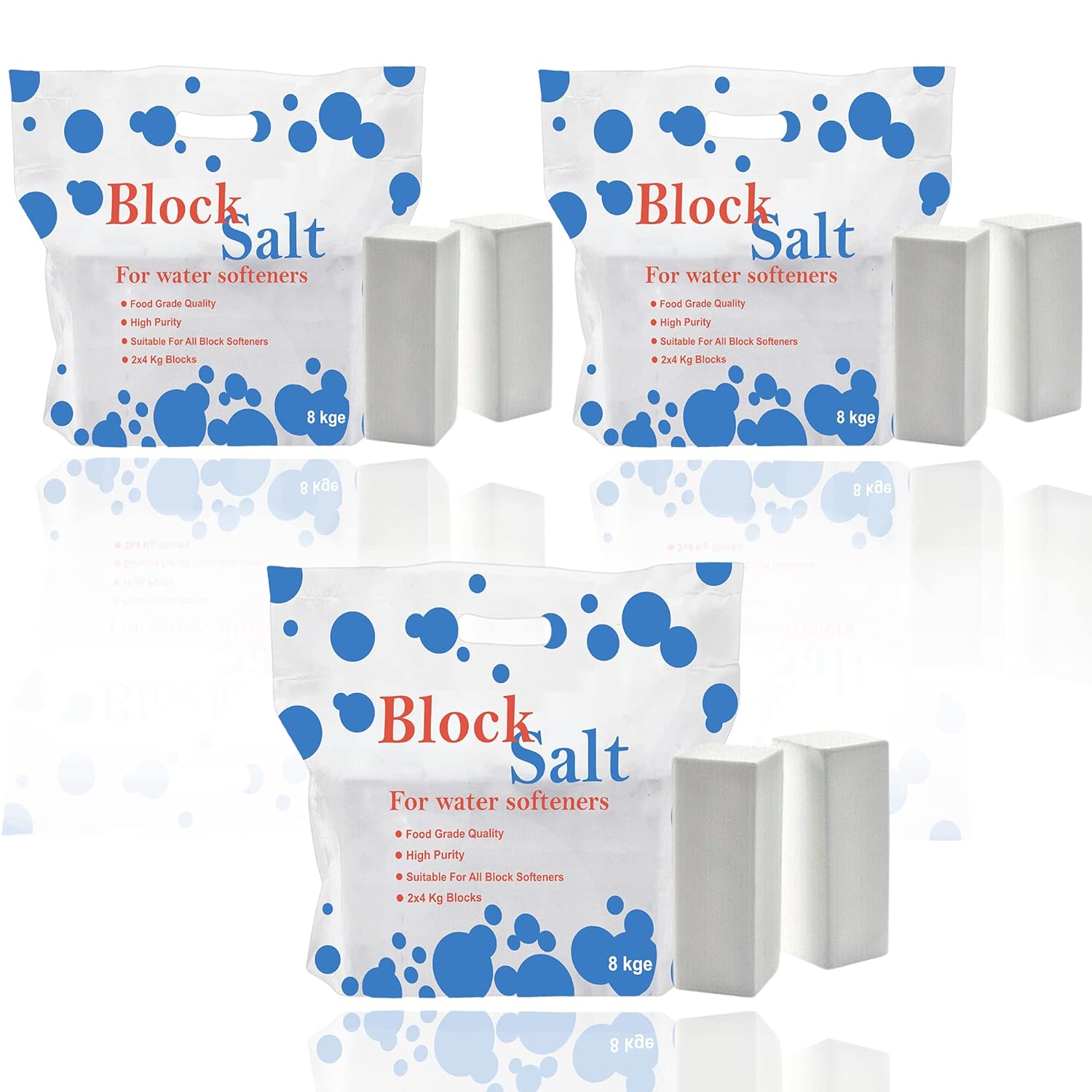 3 pack salt blocks For All Water Softener Machines